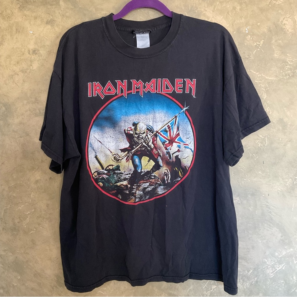 Vintage Artimonde Iron Maiden The Trooper Band Tee